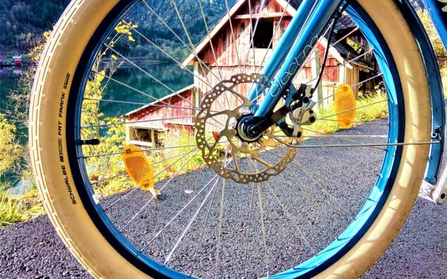 E-bike tour in Balestrand with scenic mountain and fjord landscapes